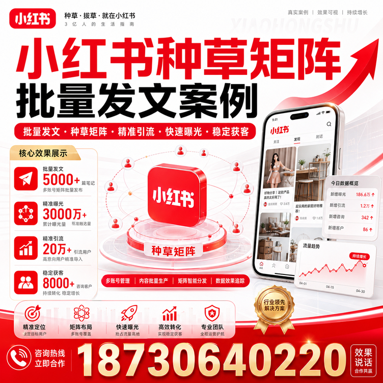 曲靖小红书种草矩阵批量发文案例